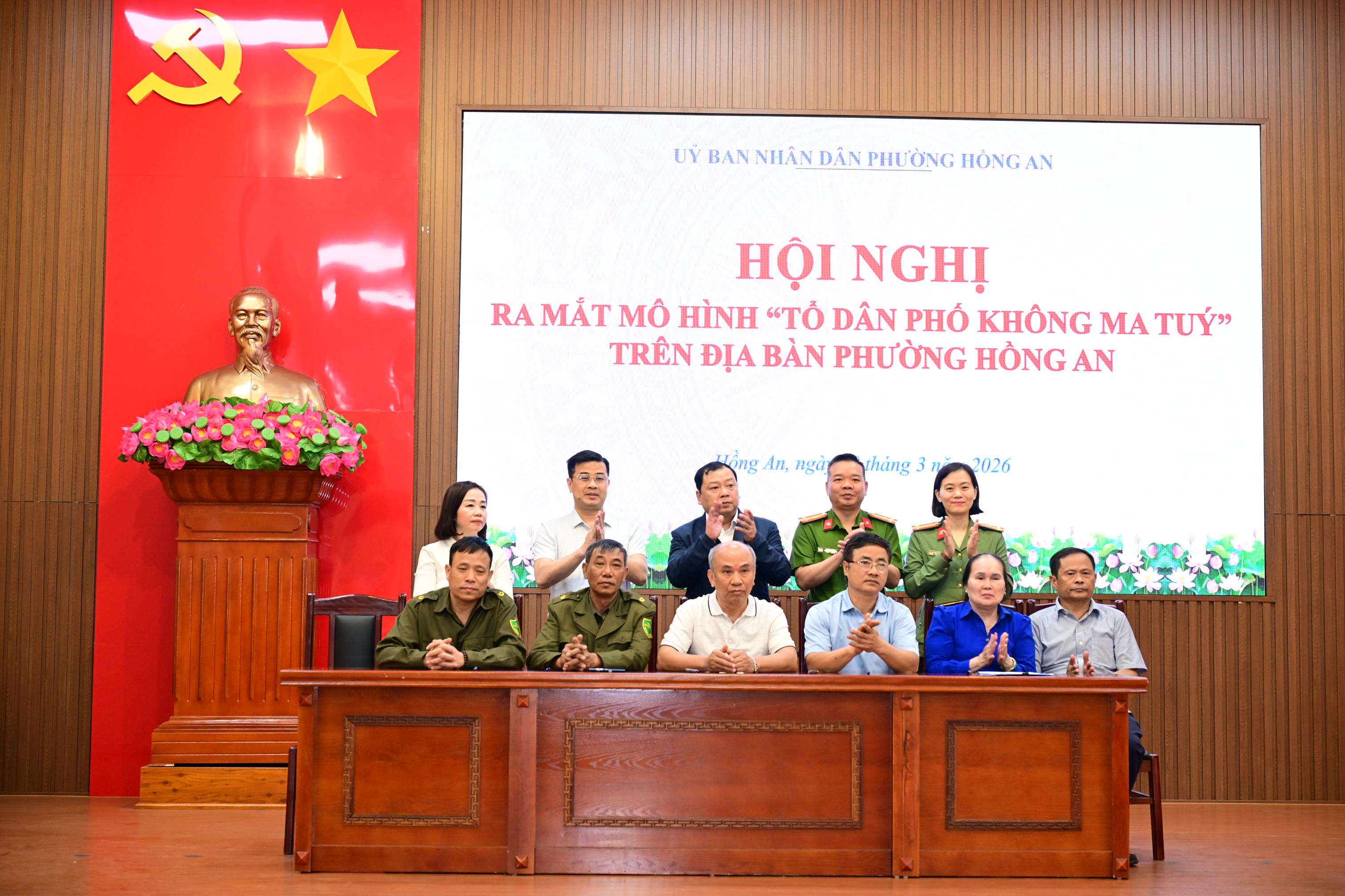 Phường Hồng An ra mắt mô hình “Tổ dân phố không ma túy”